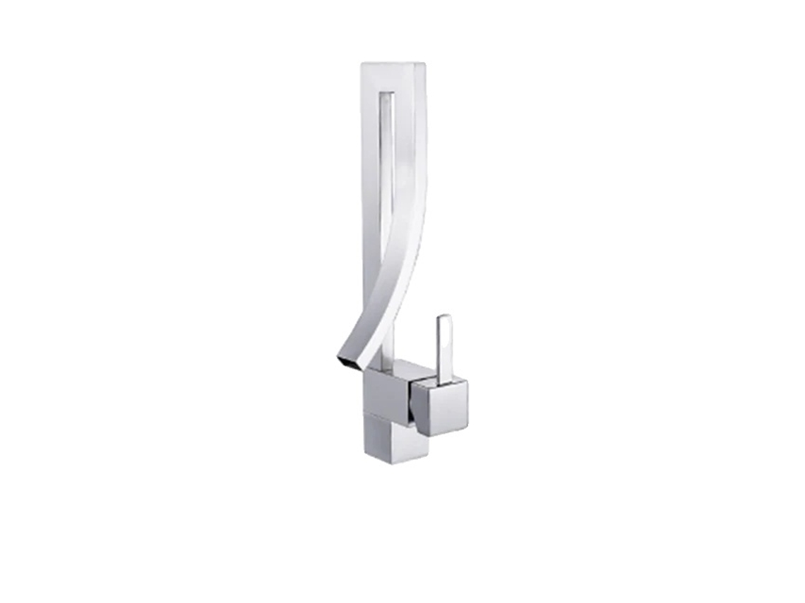 Torneira De Lavabo, Design Luxuoso, Montada Na Praça,chrome Oem