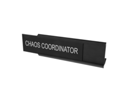 Placa De Mesa De Alumínio 6x18 "coordenador Do Caos" Liga L Cm,