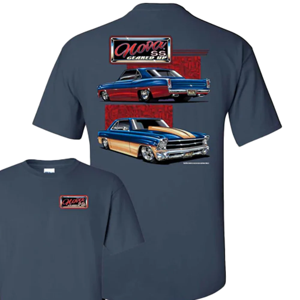 Nova Ss Geared Up T-shirt Unisex Rockinstone Size:xl