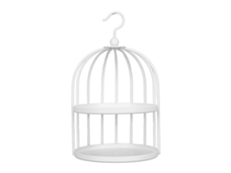 Calentador De Cera Selladora Estilo Jaula De Pájaros Negro Con Gancho Metal Décorativo Para Manualidades Diy