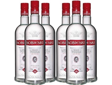 Vodka Sobieski Caixa 6 unidades