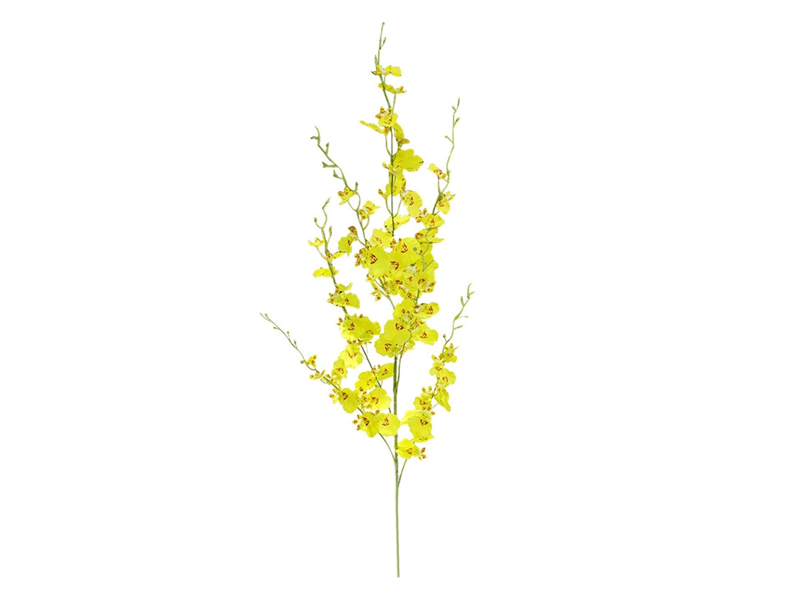 Orquídea Artificial de Seda Dançante com Caule Longo | S/MARCA