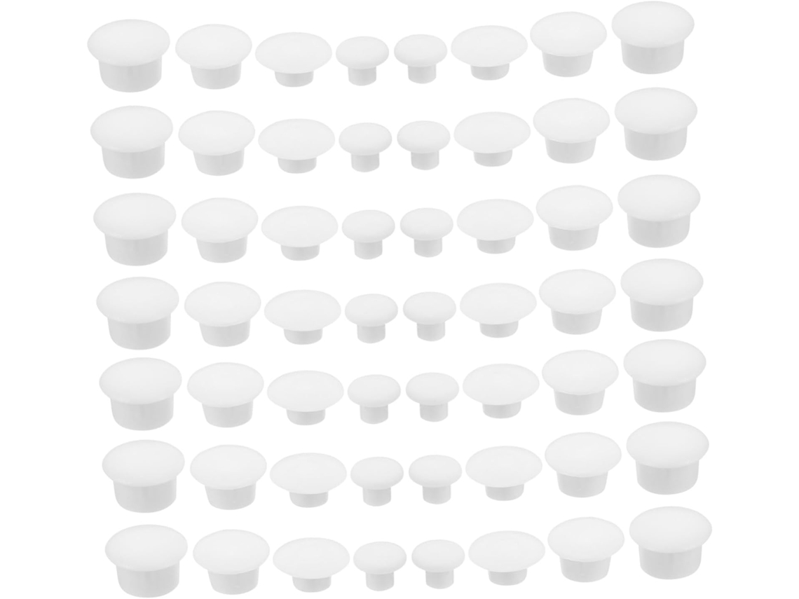 200 Tampões Plásticos Para Painéis De Móveis Com Furos Redondos Parafusos, Tampas De Parafuso, Corretores De Furos