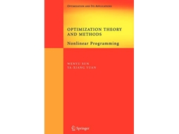 Livro Optimization Theory and Methods Nonlinear Programming Springer Optimization and Its Applications 1 de Wenyu Sun (Inglês)