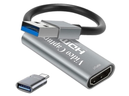 Placa de Captura de Vídeo 4K Hdmi YIZHOOD Inf124 Prata