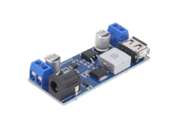 Laxiscreed Módulo Conversor Dc Step-down 9-36v Para 5v Com Resistência Em Resina