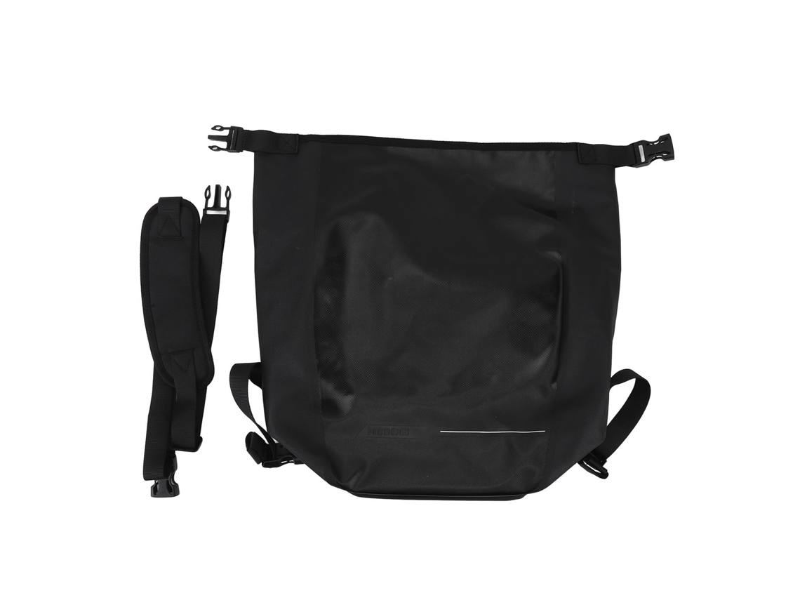 Bolsa para Rack Traseiro Mali, 18l, nylon 840d, TPU, impermeável, reflexiva, para ciclismo | S/MARCA