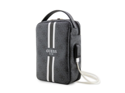 Bolsa Para Laptop Guess De Até 15 Polegadas Com Listras Impressas 4g E Vários Bolsos