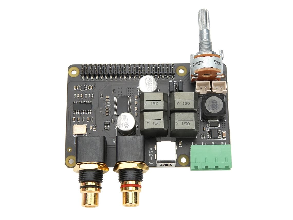 Laxiscreed Placa De Expansão Para Raspberry Pi Com Áudio Digital E Amplificador De Sinal