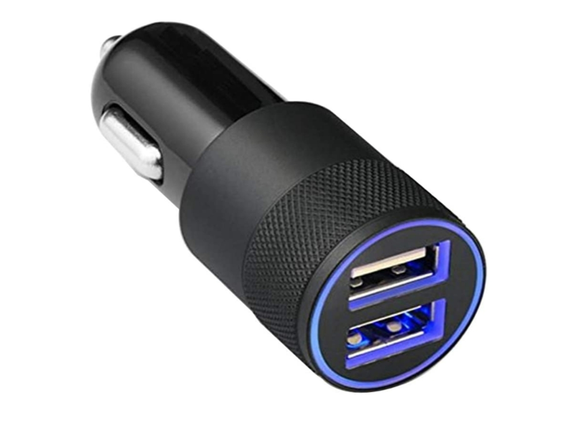 Adaptador Carro Usb Yizhood Preto