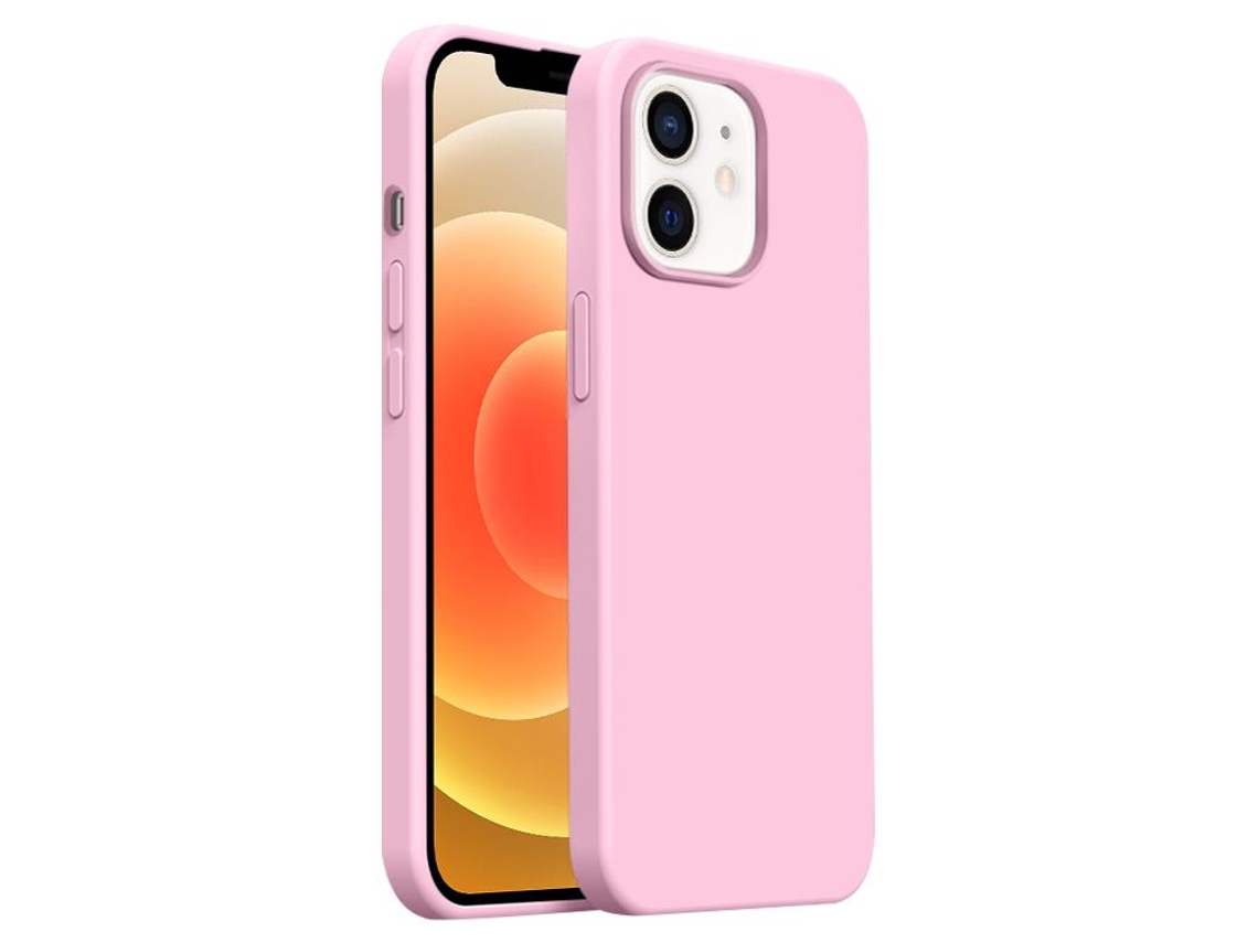 Capa De Silicone Líquido Ultra Fina Para Iphone 12 - Cobertura Total - Magsafe