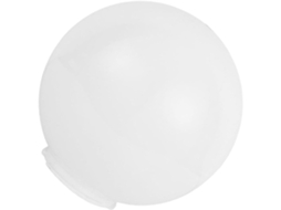 Luminária de Parede Esférica de Acrílico de 25 Cm para Interiores, com Acabamento em Tecido Elegante. SFUSHOS