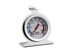 Termômetro De Forno Em Aço Inoxidável Com Mostrador Grande Para Temperatura Alimentos Na Cozinha. Disponível Estoque. Aquaforge