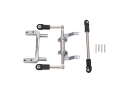 Mali suporte de Servo com Link de Direção Hidráulica Ajustável em Liga de Alumínio para Modelos Scx10 1/10 Cor Ti