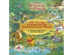 Livro Disney Winnie The Pooh 100 Things to Find in the Hundred Acre Wood de Walt Disney (Inglês)
