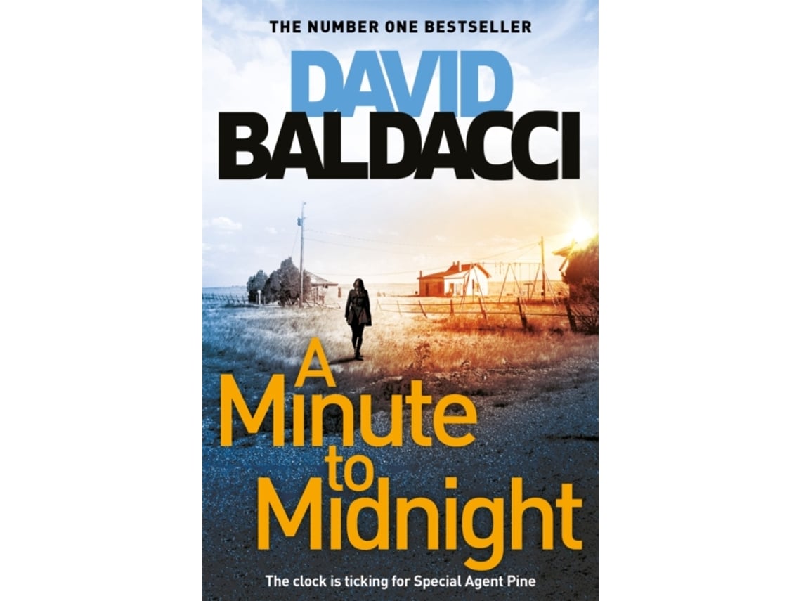 Livro A Minute to Midnight de David Baldacci (Inglês)