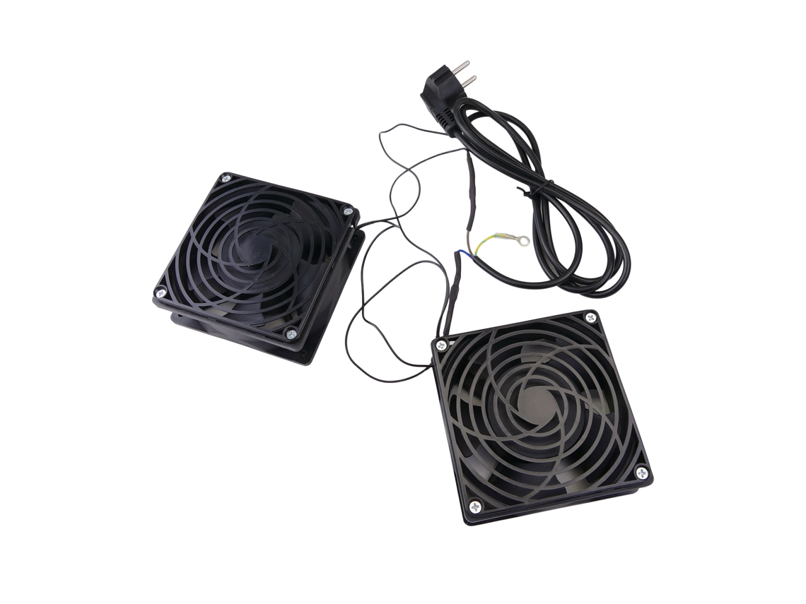 Ventiladores de teto para rack de 19de 2 x 120mm 220VAC  RACKMATIC