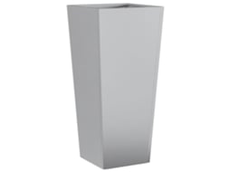 Vaso de jardim VIDAXL Aço (35x35x75cm)