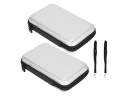 2pcs Bolsa De Armazenamento Portátil Capa De Transporte Eva Bolsa Dura Protetora Para Ndsill/3dsxl