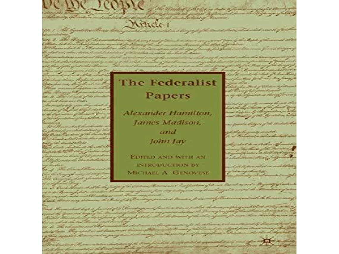 Livro The Federalist Papers de A Hamilton (Inglês)