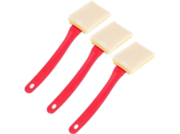 Conjunto De 3 Pincéis Para Acabamento Parede, Pincéis Para Pintura De Bordas, Materiais Para Pintura Doméstica