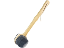 Escova De Banho Homoyoyo Para Uso Diário, Confortável, Limpeza Completa, Escova Corporal Esfoliante De Silicone Com Cabo