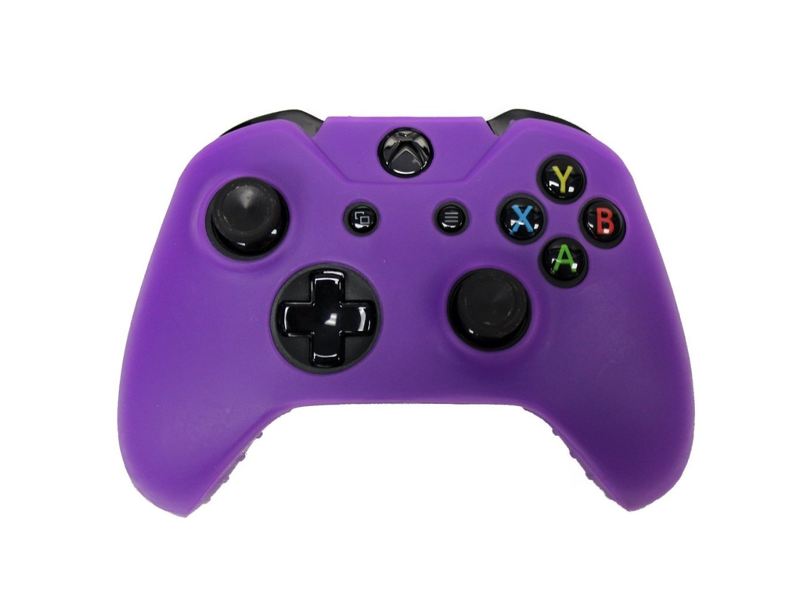 Capa de Comando Xbox One REYTID Controller Skin Case Silicone Cover Gel Rubber Protective Roxo