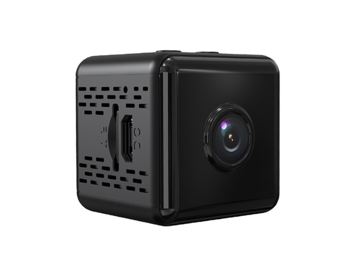 Mini Câmera Espiã 1080p Hd Preta