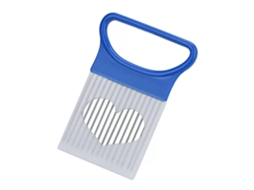 Cortador de Cebola em Aço Inoxidável na Cor Azul, Utensílio de Cozinha Ecológico MDUG