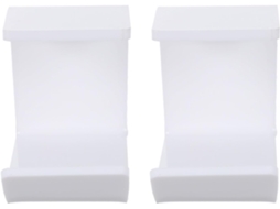Suporte Adesivo Para Fone De Ouvido Lalafina, Sem Necessidade De Furar, Acrílico Branco, Pacote Com 2 Unidades, Para
