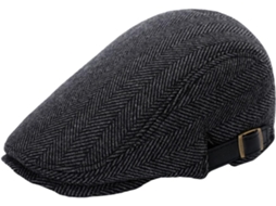 Chapéu Masculino Elegante Com Proteção Solar, Acessório Para Outono E Inverno.