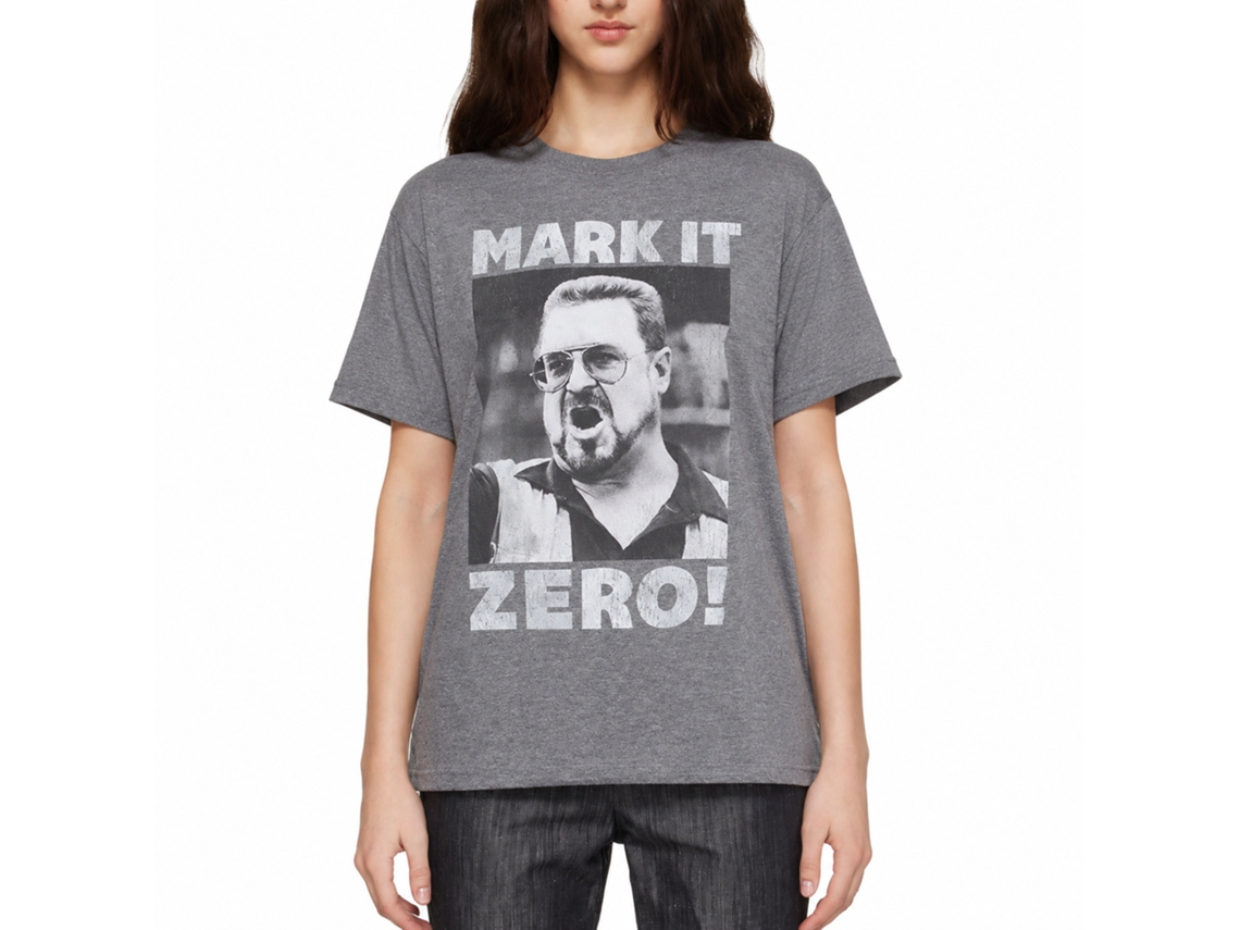 The Big Lebowski Mark It Zero T-shirt Classic Unisex Adults Size:s