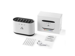 Humidificador portátil LAXISCREED com 10h de timer, 900ml, 6 modos, luzes coloridas e aromas para casa, escritório ou viagem LAXISCREED