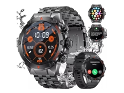 Lurelia Relógio Inteligente Masculino Com Chamadas Bluetooth, Ip67 E Ecrã Hd