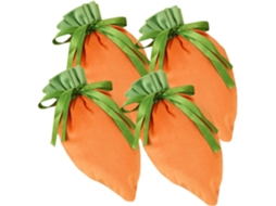 Sacos De Doces De Páscoa Com Design De Cenoura, Festiva Para Armazenamento. Gokoco