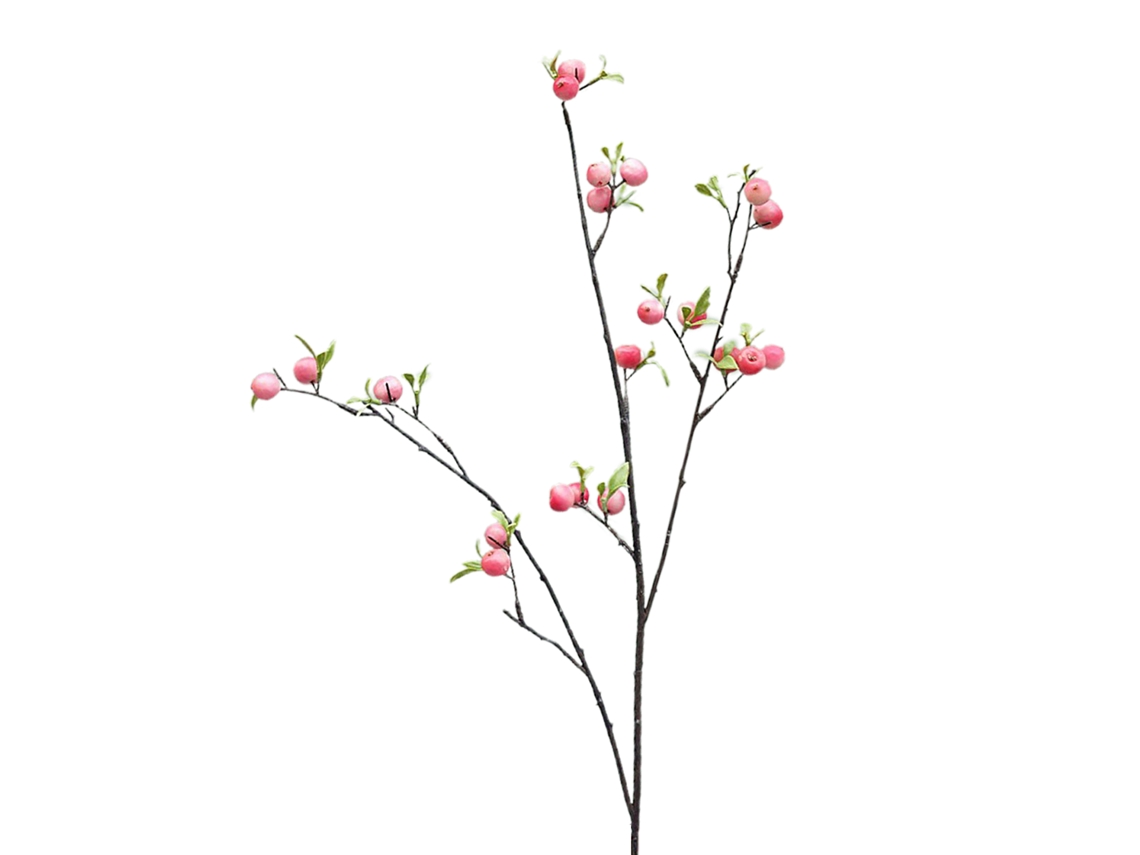 Laxiscreed Flor De Cedoia Pequena Em Pêssego Rosa Para Decoração Com Ramagem Artificial