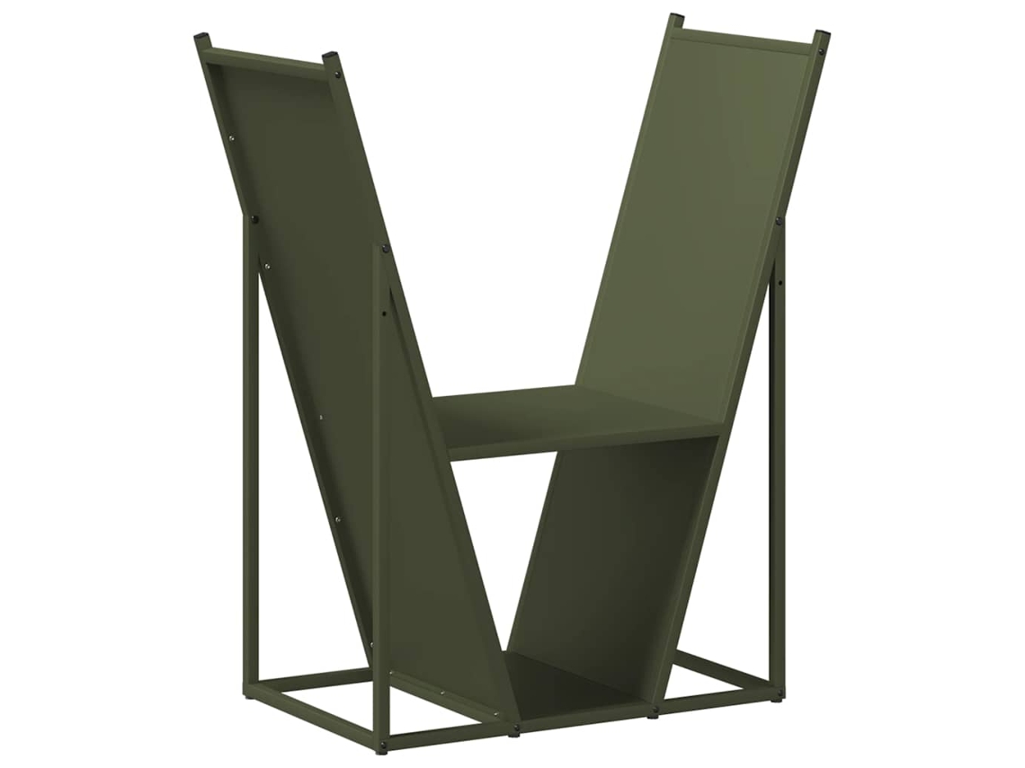 Firewood Rack, Firewood Racks Vidaxl Verde Aço (n/a)