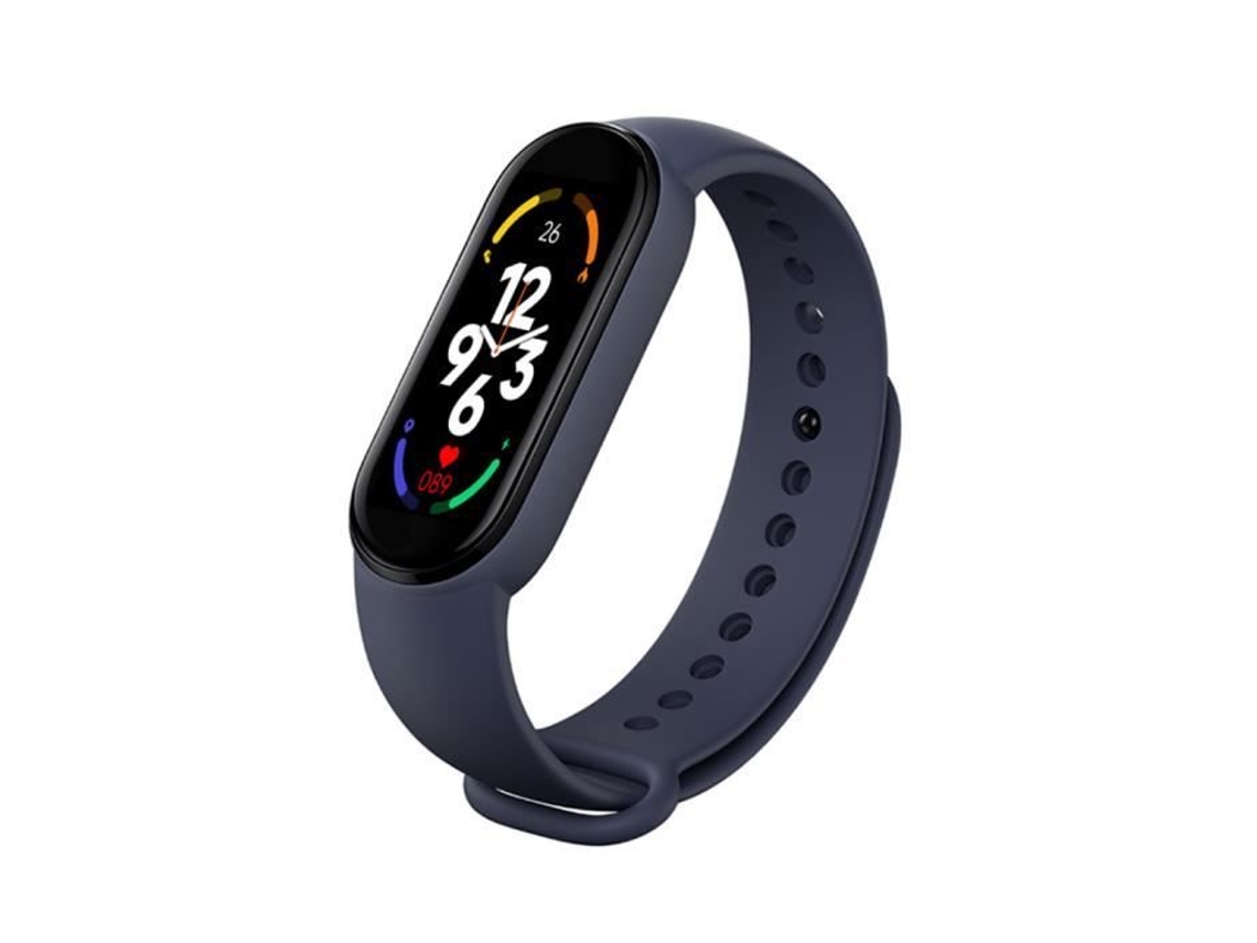 Preto Smartwatch M7 Fitness Tracker para Homens e Mulheres Banda Inteligente Esportiva Bluetooth Frequência AIHONTAI