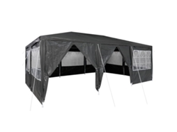 Conjunto 1 Tenda De Festa Vidaxl Antracite Polietileno (600 X 400 X 266 Cm)