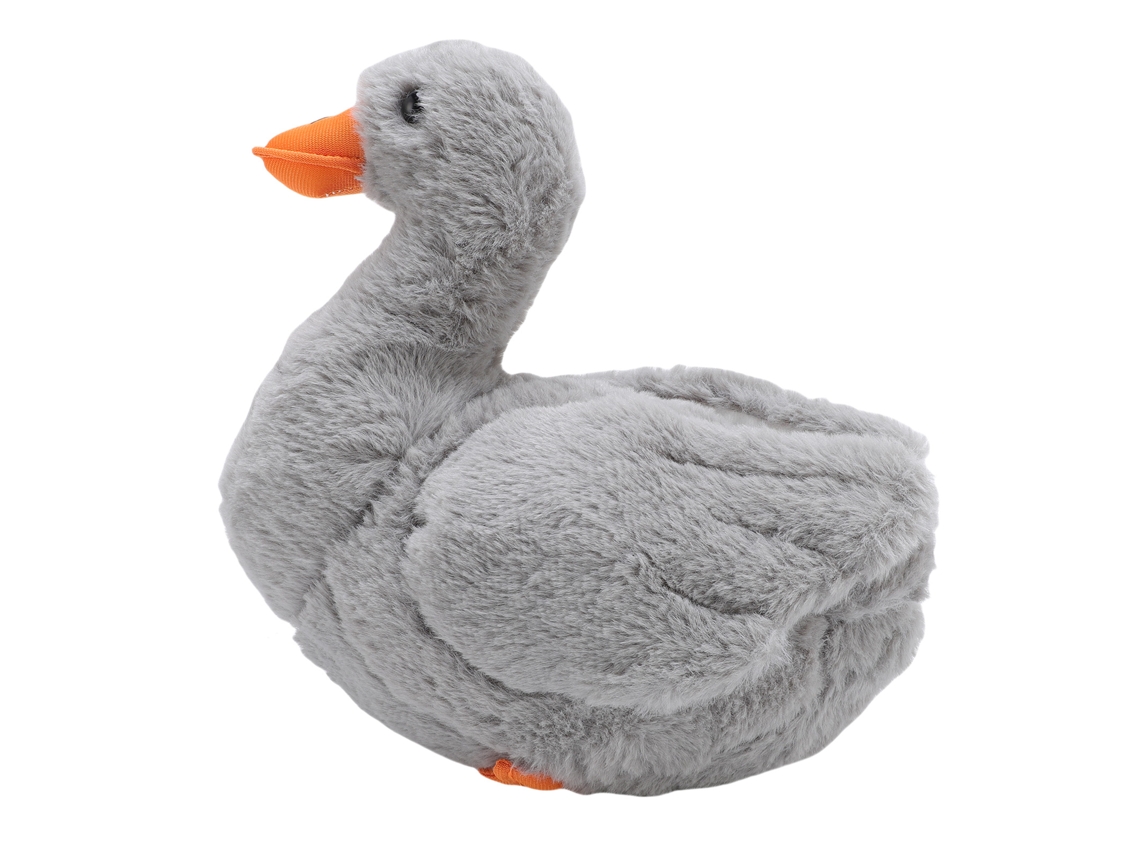 Ats muñeco de Peluche Pato Suave Y Cómodo Lindo Simulación Multifuncional Juguete de Peluche Gris