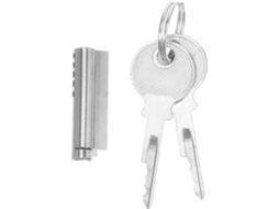Fechadura Com Chave Para Porta De Freezer, Refrigerador E Vitrines