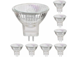 Lâmpadas Halógenas Mr11 12V 35W Nova Line, reguláveis, pacote de 8