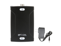 Conversor Digital de Áudio Fibra Óptica Coaxial Amostragem 24bit EOOCOO