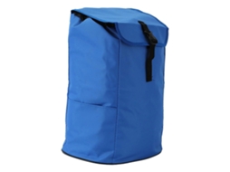 Sacola de Compras Impermeável em Tecido Oxford com Design Dobrável, Ideal para Substituir o Carrinho de Compras Tradicional, Azul. GOKOCO