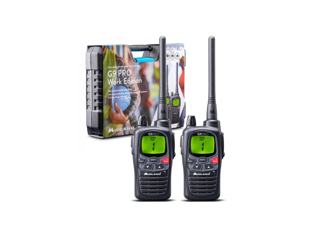 Walkie-Talkie MIDLAND G9 PRO Work Edition 2 Unidades