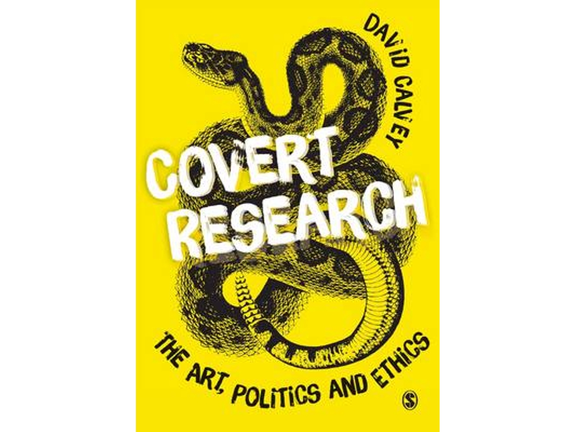 Livro Covert Research de David Calvey (Inglês)