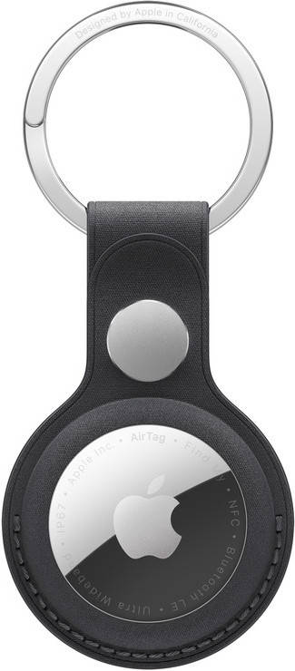 Porta‑Chaves APPLE Tecido FineWoven para AirTag (Preto)