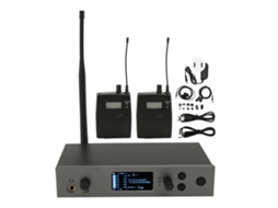 Sistema Intra auricular Monitoramento Sem Fio 2 canais EOOCOO com UHF de Canal Único