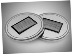 Conjunto de 2 suportes de LED em formato de floco de neve para carros, feitos em acrílico resistente.