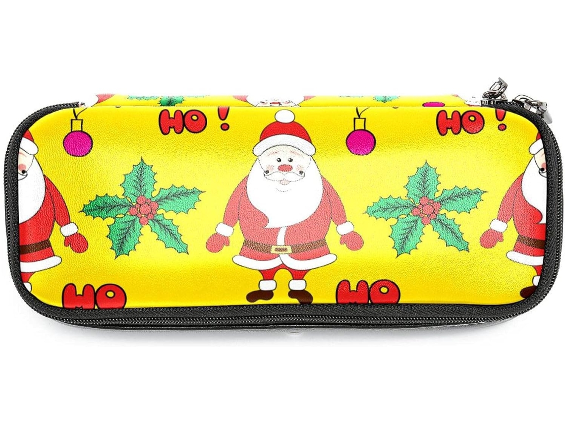 Tenho lápis com desenhos de Papai Noel em estilo animado Natal, Ideal Escola, Escritório, Adultos, Meninas E